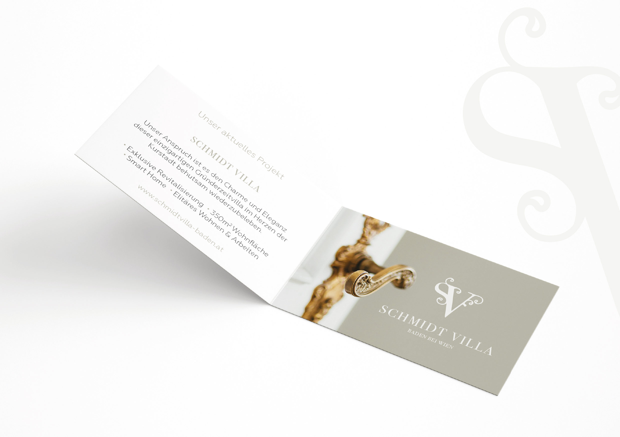 Schmidt Villa businesscard